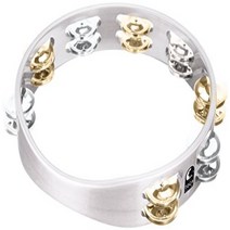 Toca TCT10-WH ColorSound Tambourine - White null, -inch