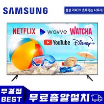 삼성전자 2020년형 4K UHD 스마트 TV 43인치 50인치 55인치 60인치 65인치 70인치 75인치 85인치 TU7000 유튜브 넷플릭스, 02-수도권 스탠드설치, 43TU7000