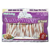 푸들간식 치키샌드위치 꽈배기 300g 2개[bp] 2개월, 2개