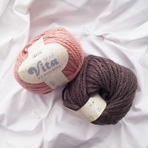 [아이엠니터] 울비타 wool vita / 목도리뜨기 뜨개질 겨울 울실 니팅얀, 9진레드