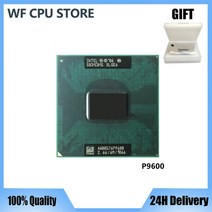 인텔 코어 2 듀오 모바일 P9600 SLGE6 2.6 GHz 듀얼 스레드 CPU 프로세서 6M 25W 소켓 P, 상세내용표시