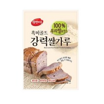 [대두식품] 흑미골드강력쌀가루_국산 3kg, 1개