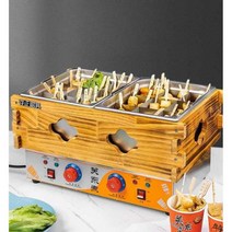 가정용 오뎅 기계 오뎅탕 어묵 조리기, 18구 (이중 온도조절) + 투명 커버