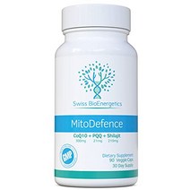 mitodefence - 21mg pqq 및 210mg shilajit 일일 복용량이 포함된 300mg coq10 - 흡수가 향상된 올인원 미토콘드리아 지원 - 미국에서 제조
