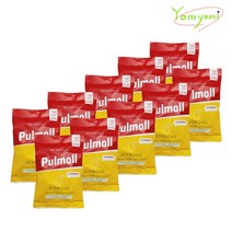 펄몰 무설탕사탕 슈가프리 캔디 간식 레몬맛, 10개, 75g