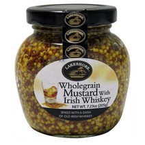 Lakeshore 레이크쇼어 홀그레인 머스타드 Wholegrain Mustard with Irish Whiskey 205g