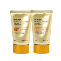 더페이스샵 파워 롱래스팅 선크림 50ml x 2개 + 사은품(마스크팩)