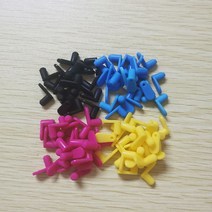 Ciss 액세서리 프린터 리필 잉크 카트리지 12x4mm Liangong 부품 실리콘 고무 플매트 카펫 러그 연속 공급 시스템 용, [02] 5set20 pirces