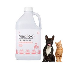 [도그씨] 메디록스 펫 살균소독제 4L Medilox 30초이내살균, 상세 설명 참조