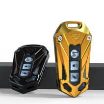 커스텀키커버 PCX 포르자 X-ADV750 키케이스 스마트키 T6알루미늄소재, 골드