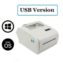 ups 배송 라벨을위한 최고의 라벨 프린터 호환 창 mac 46 운송장 바코드 열전 사 프린터 인쇄 pdf 휴대 전화, 흰색 USB, 협력사, 영국 플러그
