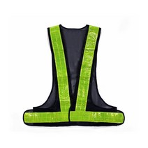 MDF7421 신호수조끼 MR-306 안전조끼 X반도 곤색 형광띠 반사조끼/야간조끼/야간작업조끼/형광조끼