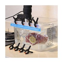 8 Pack 수비드 Cooking Clips for Immersion Circulator Precision Cooker Weights Clamps Cooker Case Compa