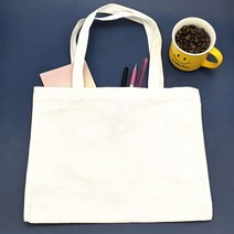 무지 캔버스백 화이트 가로S 에코백 숄더백 캔버스가방 판촉가방 그림가방