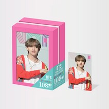 (정품인증) 다이너마이트 방탄소년단 BTS 사진 액자 방탄포카 퍼즐 지민 정국 슈가 뷔 제이홉 진 RM 포토카드 포함, BTS 뷔, 108피스