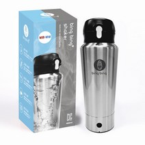 빙빙 쉐이크 보온보냉 전동 자동 믹스 텀블러 450ml 172360EA, 쿠팡 전동 보온보냉 텀블러