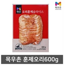 목우촌 훈제 오리 슬라이스 600g 오리훈제 고기, 2개