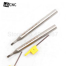소형 공작기계 밀링머신 H1004K-SCLCR03 2pcs CCGT030104 카바이드 인서트 5mm 구멍 작은 내경 선반 터닝 보링 바 작업