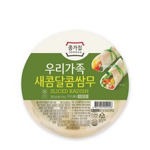 종가집 우리가족새콤달콤쌈무 340g, 상세페이지참조