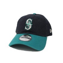 NEW ERA (뉴에라) 캡 9 TWENTY MLB 시애틀 매리너스 Seattle Mariners NAVYNORTHWEST GREEN