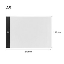 드로잉 패드 태블릿 그림 전자노트 일러스트 보드 a5(24x15cm) led a5 led 트레이싱 그래픽 디지털 아트 2d 애니메이션 스케치, a5(150x240mm), A5 (150x240mm)