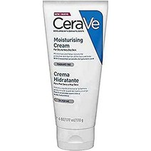 바디 및 페이스용 CeraVe 보습 크림 히알루론 및 3가지 필수 세라마이드 함유 건성 및 극건성 피부용 크림 2 x 454g, 177ml(1er 팩)