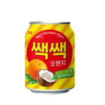 쌕쌕 오렌지 주스, 238ml, 23개