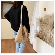니트 뜨개 가방 에코백 학생 데일리 숄더백 핸드백 니트백