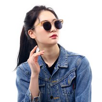 페니레인 여성추천 ELEGANCE C3 블랙렌즈 하금테 선글라스