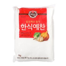 식자제 업소 한식예찬 백설 3kg 발효 조미료 업소용, 3개