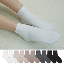 채움 여성 미니 단목 발목 양말 10켤레
