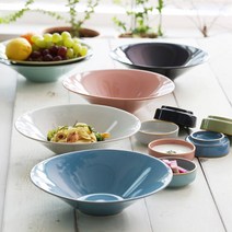 [라베느] V형 파스타볼 1+1 (총2p), 옵션1:코랄 블루 / 옵션2:코랄 블루, 상세 설명 참조