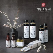 하동오월애매실 5종세트매실청x4매실장아찌x1매실간장x1매실고추장x1매실톡톡x1