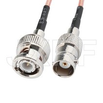 BNC 남성 여성 직각 HD-SDI 케이블 RG316 RF 동축 안테나 피그 테일 점퍼 50 Ohm 커넥터 어댑터, 02 No 2_11 90CM
