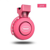 자전거 벨 전자 TWOOC 경적 USB Rechargable 경보 스쿠터 사이렌 트럼펫 오디오 4 모드 경고 음색 Bicicle, 미국, Pink Bell