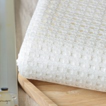 대폭면도비 펀칭체크 백아이보리 320445D 레이스원단 패브릭 퀼트천