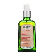 Weleda 마마 튼살 마사지 오일 아몬드 추출물 100ml(3.4floz), 100ml