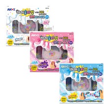 아이슬라임 DIY 미니 키트 핑크 투명 블루 만들기 놀이 미술 교구