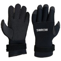 수상스키장갑 3mm 네오프렌 다이빙 미끄럼 방지 따뜻한 다이빙 수영 수중 사냥 방지 펑크 낚시 카약 다이빙, s, 01 3MM_01 S