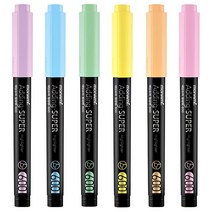 모나미 에딩 슈퍼 형광펜 600 파스텔 낱개 / 사각닙 / Chisel Tip / 육각형 캡 / 은은한 컬러, Pastel Green