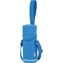 써모스 마이보틀 파우치 스트랩 포함 블루 350~400ml용 APG-350 BL, 상품명참조, 1ml