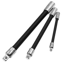 토크 렌치 1pc 드라이브 소켓 확장 바 어댑터 연결 막대 유연한 샤프트 변환 헤드 높은 래칫 전자 드릴, 1개 1-2