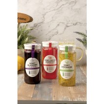 허니피플 수제청 과일청 수제과일청 오미자청 레몬청 자몽청 선물용/ 2종(허니오미자몽 허니레몬키위) / 3종(허니오미자몽 허니레몬키위 허니블루베리), 380g, 1세트, 2종