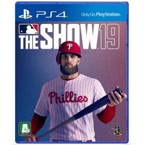 MLB 더 쇼 19 PS4 중고 영문판, 시디 케이스 깨끗한 중고