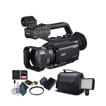소니 PXW-Z90V 4K HDR XDCAM Fast Hybrid AF(PXW-Z90V) 16GB Memory Card Extra Battery and Charger UV Fi