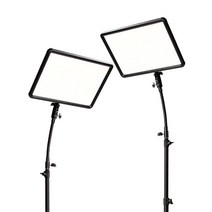 LITEPAD 포멕스 개인방송 조명 세트 IB-LP2 2등세트 유튜브조명 유튜브방송 LED지속광, 1개