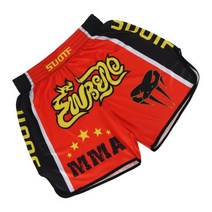 남자 복싱 반바지 MMA 의류 무에타이 태권도 반바지 싸우는 휘트니스 파이팅 바지 소년 태권도 훈련