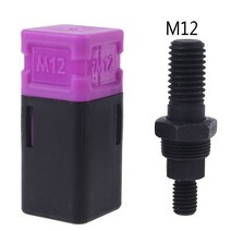 리벳건 리베 터 건 부품 핸드 너트 리벳 메트릭 M3-M12 용 나사 식 맨드릴 교체, [05] M8