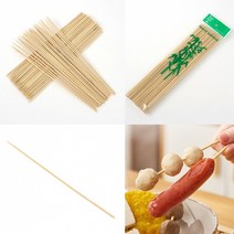 대나무꼬지 30CM 1000P 바베큐꼬치 나무꼬챙이 산적꼬지