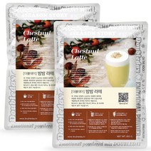 더블데이 밤밤라떼 파우더 800G 2개 세트